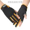 Q003 luvas de pesca de verão ciclismo fino masculino e feminino luvas de fitness antiderrapantes respiráveis Orvalho luvas de dois dedos