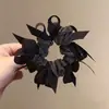 Pañuelo Cuadrado Estilo Perezoso para Atar el Cabello con un Toque de Lujo, Scrunchie Grande para Mujer, Cuerda para Cola de Caballo, Lazo de Tela para el Cabello, Accesorio para el Cabello Estilo Dulce
