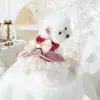 PETCIRCLE Roupa para Pet Cachorros Pequenos Filhotes Pets Fofos Atmosfera de Festa Vestido de Princesa Vestido Princesa Margarida