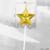 Decoração de bolo de Natal de celebridades on-line cola macia chapéu de Natal urso fofo decoração árvore de Natal estrela de cinco pontas vela plug-in