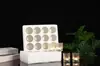 Portavelas de Vidrio Rayado Vertical, Vaso de Vidrio para Vela Aromática, Luz y Sombra Cena Romántica a la Luz de las Velas, Portavelas para Decoración Festiva