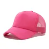 Chapéu de Publicidade Chapéu de Tela de Esponja Chapéu Trucker de Viagem Chapéu de Proteção Solar Boné de Basebol Chapéu de Estudante Logo Imprimível Chapéu Bordado