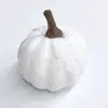 Calabazas Artificiales Personalizadas Transfronterizas 5cm-6cm Adornos Decorativos al por Mayor Modelos de Calabaza Falsa Calabazas de Peluche de Halloween