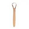 Raspador de Língua de Aço Inoxidável Limpador de Revestimento da Língua Ferramenta de Limpeza da Língua para Reduzir o Mau Hálito Ferramenta de Higiene Oral Limpador de Revestimento da Língua