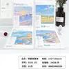 Caderno Fofo Criativo Japonês de Borracha com Espiral A5 Desenho Animado Linha Horizontal Caderno Papelaria Estudante Prêmios