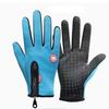 Luvas Transfronteiriças para Homens e Mulheres, Quentes Outono e Inverno À Prova de Frio e À Prova D'água Ciclismo Tela Sensível ao Toque Mais Veludo Dedo Inteiro Antiderrapante Esportivas Outdoor