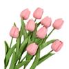 Flores Tulipa Artificiais Mini Pu, Ornamentos Florais para Casamento e Decoração de Casa Transfronteiriça, Venda Direta e Atacado do Fabricante