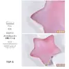 Paleta de Arte para Unhas com Borda Dourada Resina Padrão Ágata Folha Quadrada Redonda Placa de Mistura de Cores de Esmalte Bandeja de Exibição de Arte para Unhas