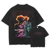 Camiseta Sung Jin Woo Transfronteriza Aliexpress Anime Talla S - Solo - Camiseta de Algodón Lavada Retro Plana