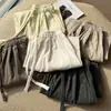 Calças largas simples e versáteis de cintura alta para mulheres, de caimento suave, que afinam a silhueta, para o início do outono, soltas e casuais, compridas
