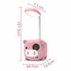 Nueva lámpara de escritorio pequeña plegable LED de oso animal de dibujos animados luz de noche recargable por USB para estudio de estudiantes niños
