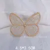 Ropa Mariposa Accesorios Encaje Mariposa Piezas de Bordado Materiales Hechos a Mano Pequeños Mini Parches de Bordado de Mariposa de Malla