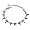 Joias Exageradas Transfronteiriças Estilo de Rua Americano Tendência Corrente de Colar Dente de Lobo Colar com Pingente Personalizado Punk Rebite