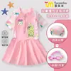2025 Nuevo Traje de Baño Verde Pequeño Fiesta de Eggman Traje de Baño de una Pieza para Niñas Traje Estilo Occidental para Niñas Moderno