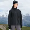 Chaqueta Acolchada Integrada Casual Versátil de Color Sólido Popular para Otoño e Invierno Chaqueta de Forro Polar Integrada para Senderismo al Aire Libre