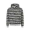 Sudadera con Capucha y Chaqueta Cardigan de Bloques de Color con Rayas de Estrellas para Hombre, Diseño de Marca de Moda Estilo Americano, Chaqueta con Cremallera Estampada Completa para Primavera