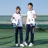 Traje de Uniforme Escolar de Primavera y Otoño Ropa Deportiva Escuela Secundaria Camiseta de Manga Larga Estilo Universitario Traje de Clase Conjunto de Tres Piezas