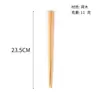 Madera de Loto Mesa Portátil Cubiertos Cuchara Tenedor Palillos 23.5cm Set de Tres Piezas para Viaje Mango Triangular Cuchara de Madera Bolsa de Tela Grabado