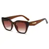 Nuevas gafas de sol translúcidas de montura cuadrada pequeña transfronterizas, gafas de té retro de moda y únicas para usar a la moda