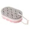 Toalla de Fregar para Baño de Adulto con Esponja Engrosada, Limpiador de Esponja Tricolor, Esponja Exfoliante de Espuma para Lavar Platos de Doble Cara