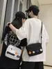Mini Bolsa Pequena para Mulheres 2025 Nova de Alta Qualidade para o Dia a Dia Transversal Bolsa Pequena Masculina Estilo Japonês Bolsa para Celular Mochila Leve