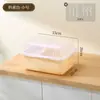Caja de Almacenamiento para Vajilla de Bebé con Rejilla Escurridora para Biberones Caja de Almacenamiento Herramienta Especial para Alimentos Complementarios de Bebé Gabinete a Prueba de Polvo