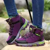 Zapatos de Senderismo Mujer Pareja Hombres Temporada Antideslizantes Transpirables para Exteriores 46 Botas de Senderismo Caña Alta Nuevo Talla Grande 45