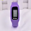Podómetro Multifuncional Reloj Deportivo Pulsera Electrónica de Silicona Reloj Deportivo Pantalla LED Reloj Eléctrico Venta al por Mayor Esfera Grande
