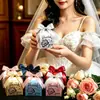Cajas de Dulces Huecas de Boda Estilo Europeo Nuevas al por Mayor de Fabricantes, Cajas de Dulces para Fiestas, Empaques de Dulces Cortados con Láser, Cajas de Recuerdos