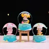 Nuevo Producto Bola de Cristal de Viaje Estrella de Sueño Caja Ciega Bola de Agua Pequeña Adorno de Escritorio Decoración Luminosa para Dormitorio Regalo para Niños