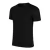 Ropa de cuello redondo de seda helada Marathon camiseta de secado rápido manga corta ropa de trabajo en equipo camiseta publicitaria camiseta cultural logo al por mayor