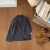 Camada Base Térmica Meia-Gola Alta Infantil Bebê Roupas Novas de Inverno Estilo Coreano Top Listrado Camada Base Espessa Quente