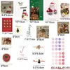 Cartão Postal Qi Yu Cartão de Boas Festas Cartão de Decoração com Atmosfera de Natal Ins Cartão de Agradecimento de Feriado Cartão Manuscrito de Bênção
