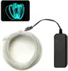 Tira de luz led fría tira luminosa luz de noche línea línea fluorescente línea luminosa ultrafina DIY hecha a mano mini línea luminosa luz decorativa lámpara de luz fría