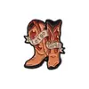 Broche Metálico de Serie de Vaqueros de Dibujos Animados Nuevo de Aliexpress Insignia Creativa de Personalidad Animal Lindo para Traje