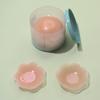 Em estoque Adesivo de silicone invisível anti-colisão para os seios Adesivo ultrafino anti-escorrimento para mamilos Tamanho do peito Reúna, não dobre