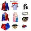 Fantasia Harley Quinn do Esquadrão Suicida de Halloween Falsa Cosplay Harley Quinn