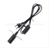 Preferiblemente enchufe redondo europeo E14 con interruptor portalámparas suspensión portalámparas con interruptor portalámparas e14 con cable de enchufe