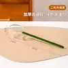 Colher de vidro borossilicato alta, resistente a altas temperaturas, cabo longo, colher de café transparente, grau alimentício, colher de sopa anti-respingos de óleo, colher longa para temperos