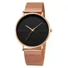 Reloj para Hombre de Venta Caliente Transfronteriza Moda Correa de Malla Relojes para Hombre Gama Alta Completamente Automático Vidrio Cuarzo Reloj para Estudiante