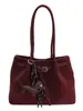 Bolsa Tote de Gran Capacidad para Mujer 2025 Otoño Nueva Tendencia Moda Textura Bolso de Hombro Casual Elegante Bolso de Mano