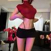 Lingerie Sexy Feminina OL Boate Uniforme Secretária Apertado Puro Sexy Livre Quadril Curto Uniforme Terno Cabelo