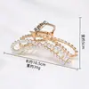 Pinza para el Cabello de Moda, Pinza de Tiburón Grande para Cabello Grueso, Pinza de Garra Estilo Francés para Mujeres, Accesorio para el Cabello de Alta Gama para la Parte Posterior de la Cabeza