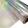 Película de Transferencia de Aluminio Láser de Puntos Pequeños Plateados para Mascotas Resistente a los Arañazos Estampado en Caliente Película Metálica Material para Zapatos Accesorios Fabricante