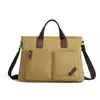 Bolso de Hombro Retro de Viaje y Uso Diario de Moda Verano 2026, Maletín Simple Multicapa, Bolso de Mano para Laptop, Bolso Cruzado