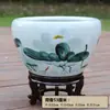 Tanque de Peces Grande de Cerámica para Sala de Estar, Tanque de Loto, Tanque de Agua Doméstico Jingdezhen al por Mayor, Tanque de Piso Extra Grande para Koi