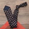Gravata de padrão listrado marrom retrô romântico francês de 8cm para vestido formal masculino estilo Yupi Sina padrinho