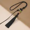 Borla pequeña de dinero cuerda para manillar borla colgante de coche borla china de nudo borla china pin marcapáginas pin colgante pequeño cuerda para llavero cuerda