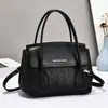 Bolso Patchwork Versátil de Lujo Ligero Modelo Nuevo 2026 para Mujer, Bolso de Hombro Simple con Solapa de Gran Capacidad, Bolso Cruzado para Viajes Diarios para Mujer