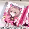 Nuevo Orejas de Gato Flor de Cerezo M5 Manual Variedad Chica Libro de Tarjetas Sakura Diario de Aspecto Elegante Cuero Hebilla Magnética Cuaderno